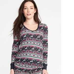 NEW Maternity fair isle thermal